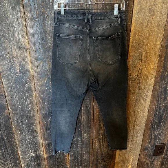 Good American Dark Gray Skinny Jeans - Picture 3 of 8